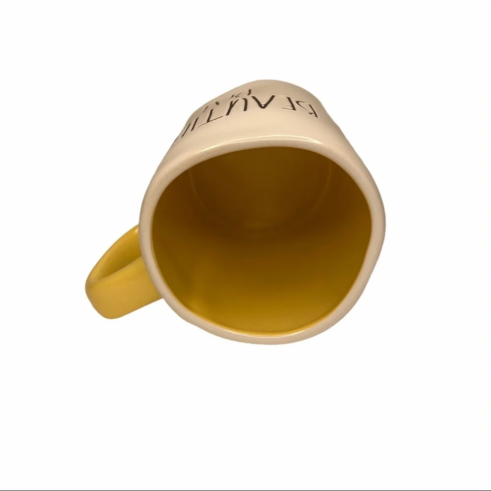 RAe dunn coffee mug beautiful Day ivory